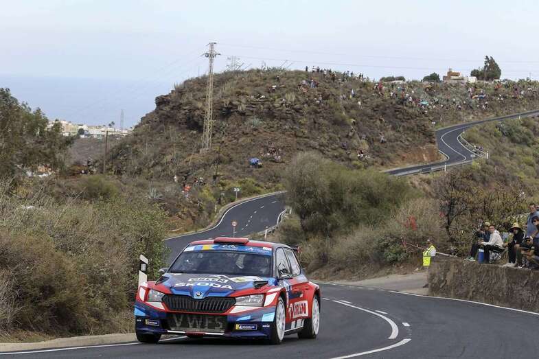 Imagen del tramo de calificación celebrado este jueves en Telde/Rayco Suárez.