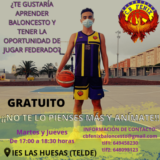 Las clases se impartirán los martes y jueves e 17.00 a 18.30 horas / TA