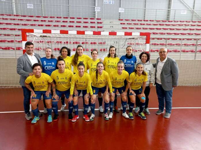 Formación habitual del Teldeportivo/TA.