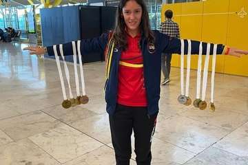 La teldense Laura Pérez se proclama campeona del mundo de Natación Adaptada/TA.