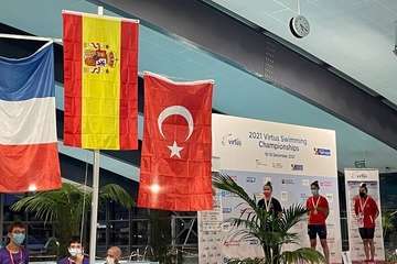 La teldense Laura Pérez se proclama campeona del mundo de Natación Adaptada/TA.