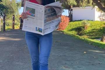  Sandra Moreno, la teldense que devora kilómetros/TA.