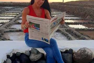  Sandra Moreno, la teldense que devora kilómetros/TA.