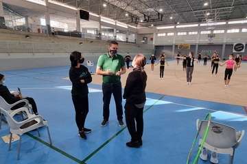 Clase magistral de alto nivel en Telde/TA.