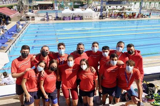El Faynagua se alza con el bronce en relevos en el Regional de Natación de Invierno/TA.