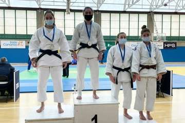 Los judocas del Las Nieves Akari de Telde se cuelgan 17 medallas en el Campeonato de Canarias/TA.