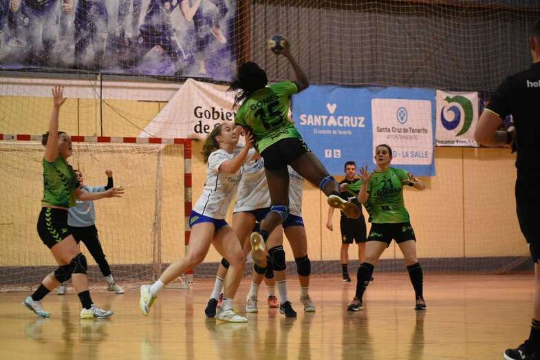 Momento del partido disputado este sábado/Salud Tenerife.