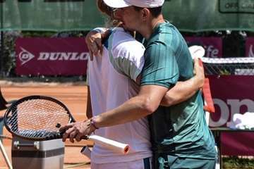 El teldense David Hernández, subcampeón de dobles en el Challenger de Madrid/TA.