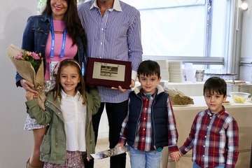 Homenaje al teldense David Marrero en Barcelona en su despedida como tenista profesional/Real Club de Tenis de Barcelona.