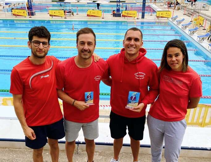 Los nadadores del CN Faynagua-Ciudad de Telde/TA.