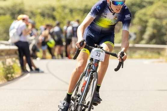 El joven ciclista teldense Daniel Lado, nuevo campeón cadete de Canarias/TA.