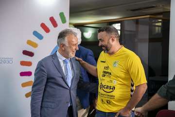 El Rocasa, homenajeado por el Gobierno de Canarias/Acfi Press.