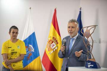 El Rocasa, homenajeado por el Gobierno de Canarias/Acfi Press.