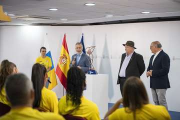 El Rocasa, homenajeado por el Gobierno de Canarias/Acfi Press.