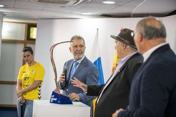 El Rocasa, homenajeado por el Gobierno de Canarias/Acfi Press.