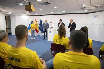 El Rocasa, homenajeado por el Gobierno de Canarias/Acfi Press.
