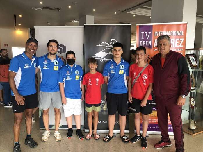 Imagen de la expedición del Club Ajedrez Telde - Los Llanos / TA