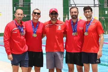 Faynagua Telde, oro puro en el Nacional Máster de Natación/TA.