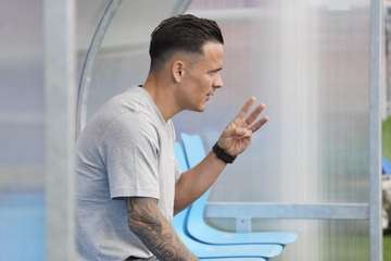 La alcaldesa visita la primera edición del campus de verano de Roque Mesa en Telde/TA.