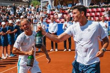 Telde celebra el tercer título de David Vega junto al brasileño Rafael Matos en Suecia/TA