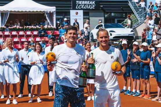 Telde celebra el tercer título de David Vega junto al brasileño Rafael Matos en Suecia/TA