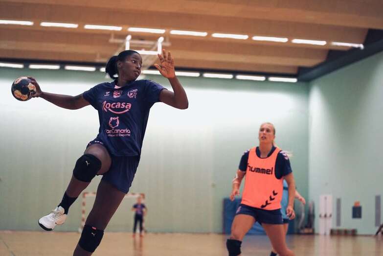 Sesión de balonmano/TA.