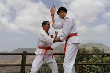 Entrenamientos y convivencia del club Anta (Telde) en plena naturaleza/TA.