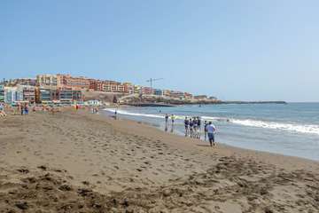 El Castro Morales se ejercita en Melenara/Antonio Rico.