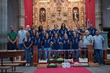  El Rocasa ofrenda productos de la tierra al Cristo de Telde/TA.