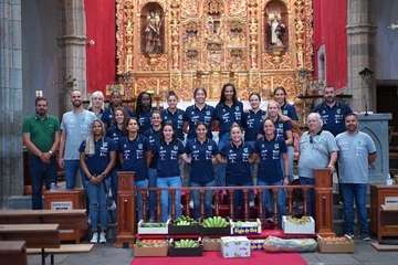  El Rocasa ofrenda productos de la tierra al Cristo de Telde/TA.