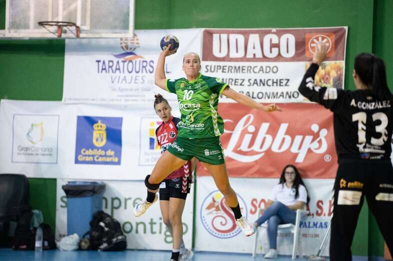 Imagen del encuentro de esta tarde en Telde/TA.