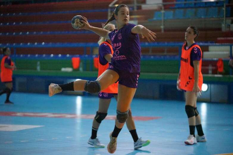 Entrenamiento del Rocasa ante el partido de este sábado/TA.