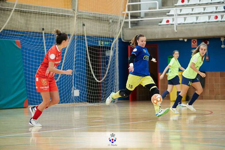 Imagen de un partido reciente del Teldeportivo/TA.