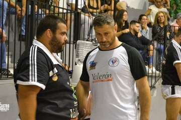 Victoria por la mínima del Castro Morales ante el Guanarteme/Castro Morales.