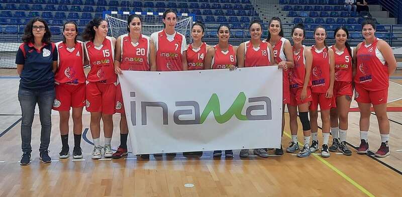 Imagen del sénior femenino del CB Telde / TA