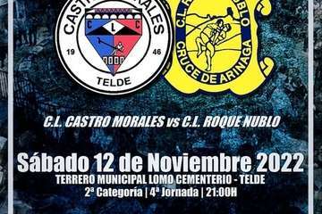 Sábado luchístico en el terrero de Lomo Cementerio/Castro Morales.