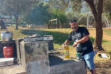 El Club de Bola y Petanca Avestruz (Telde celebra un encuentro de confraternización/TA.