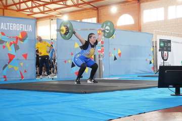 La joven teldense Yaritza Soler triunfa en el Campeonato de España de Halterofilia/TA.
