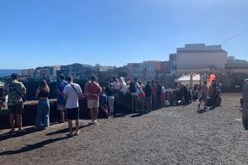 Campeonato de Bodyboard en la playa teldense de Palos/TA.