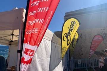 Campeonato de Bodyboard en la playa teldense de Palos/TA.