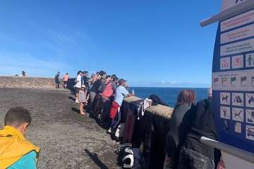 Campeonato de Bodyboard en la playa teldense de Palos/TA.