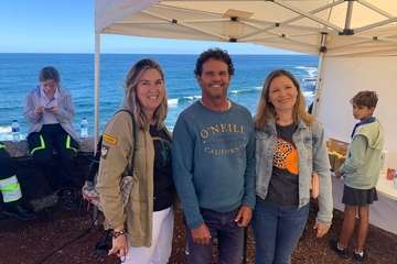 Campeonato de Bodyboard en la playa teldense de Palos/TA.