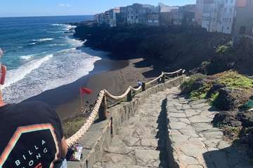 Campeonato de Bodyboard en la playa teldense de Palos/TA.