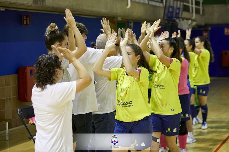 Imagen de un partido del Teldeportivo de esta temporada/TA.