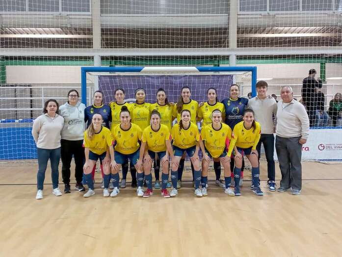 Formación habitual del Teldeportivo/TA.