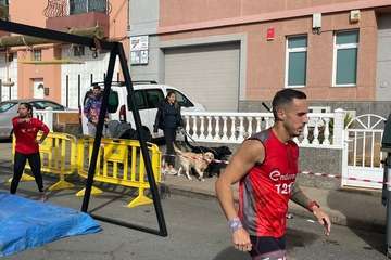 El atleta Josué Ramírez, ganador absoluto de la I Electra Race La Majadilla/FJS Fotografía y TA.
