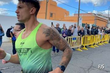 El atleta Josué Ramírez, ganador absoluto de la I Electra Race La Majadilla/FJS Fotografía y TA.