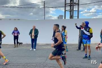 El atleta Josué Ramírez, ganador absoluto de la I Electra Race La Majadilla/FJS Fotografía y TA.