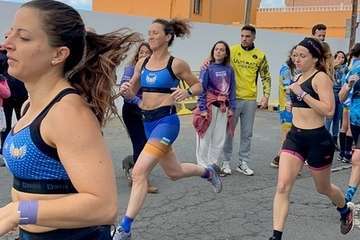 El atleta Josué Ramírez, ganador absoluto de la I Electra Race La Majadilla/FJS Fotografía y TA.