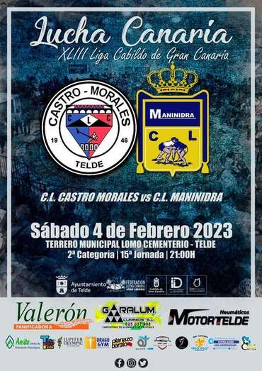 Cartel de la luchada/TA.